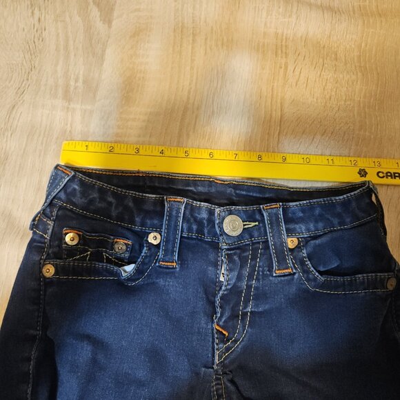 True Religion Womens Size 26 Dark Wash Low Rise Jegging Skinny Jeans - Picture 7 of 7